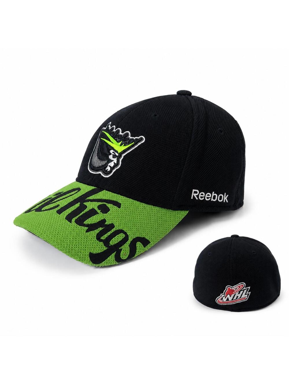 Reebok Seattle Thunderbirds WHL Center Ice Collection Flex Fit Hat Cap S/M